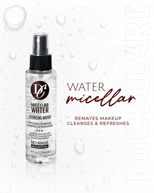 Micellar Water | Gentle Makeup Remover with Vitamin B, Cucumber & Grape Seed Extract